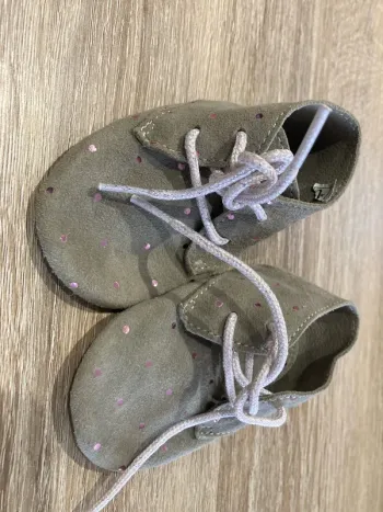 Chaussure souple en cuir