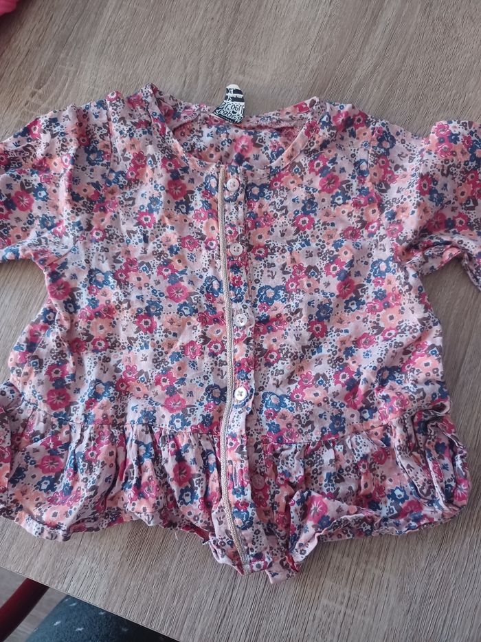 Chemise tunique 12 mois tao - photo numéro 3