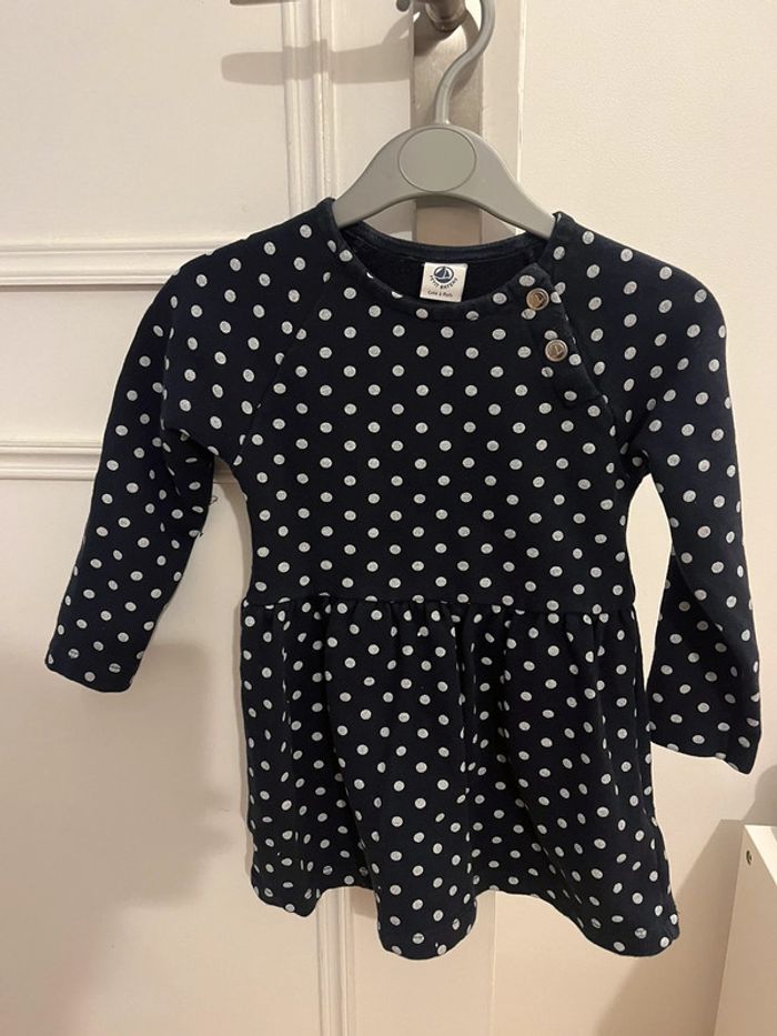 Robe hiver petit bateau 3 ans tbe