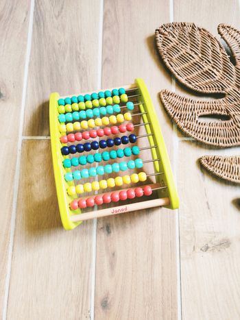 🧮 Abaque boulier en bois marque Janod