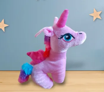 Peluche licorne en très bon état