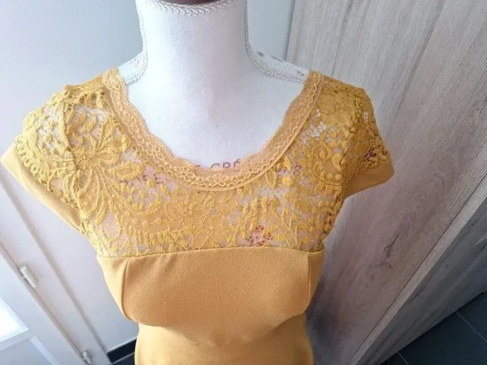 Robe moutarde - photo numéro 7