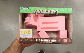 Tirelire Cochon Minecraft