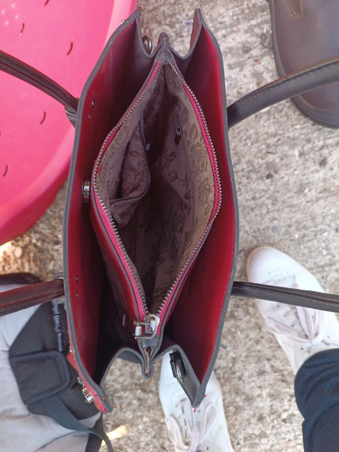 Sac à main rouge - photo numéro 5