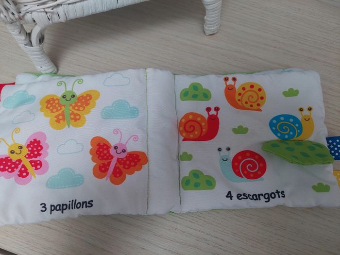 Tourbillon - livre tissus Dans le jardin - photo numéro 3