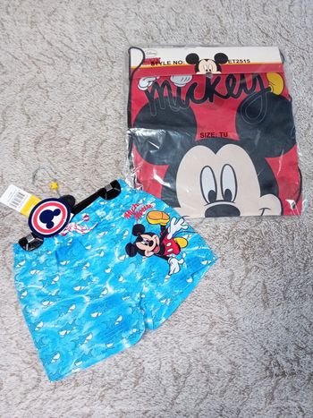 Maillot de bain + sac piscine Mickey