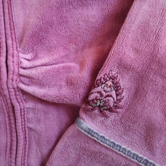 T-shirt manches longues coton gilet fermeture éclair obaibi 3 ans jean DPAM 3 ans broderie - photo numéro 6