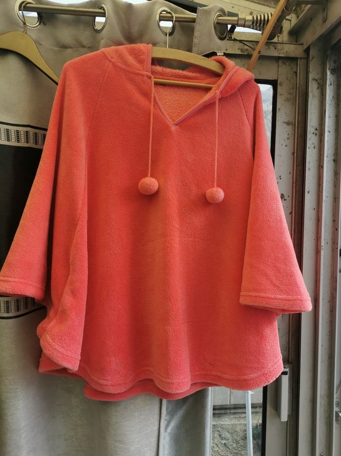 Poncho polaire Blancheporte t 38 /40 tout doux