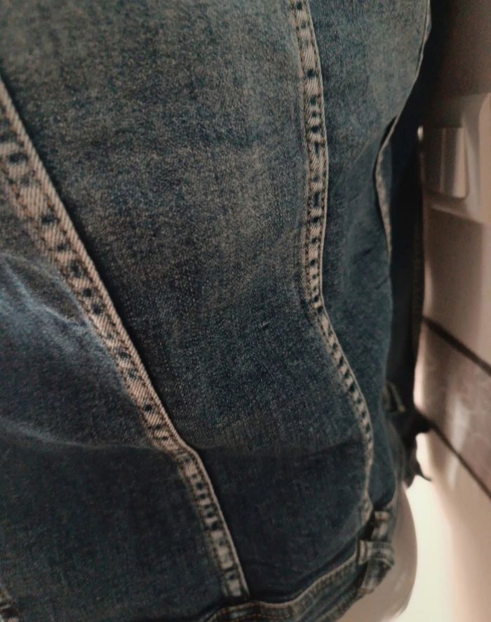 Veste jean femme t s - photo numéro 4