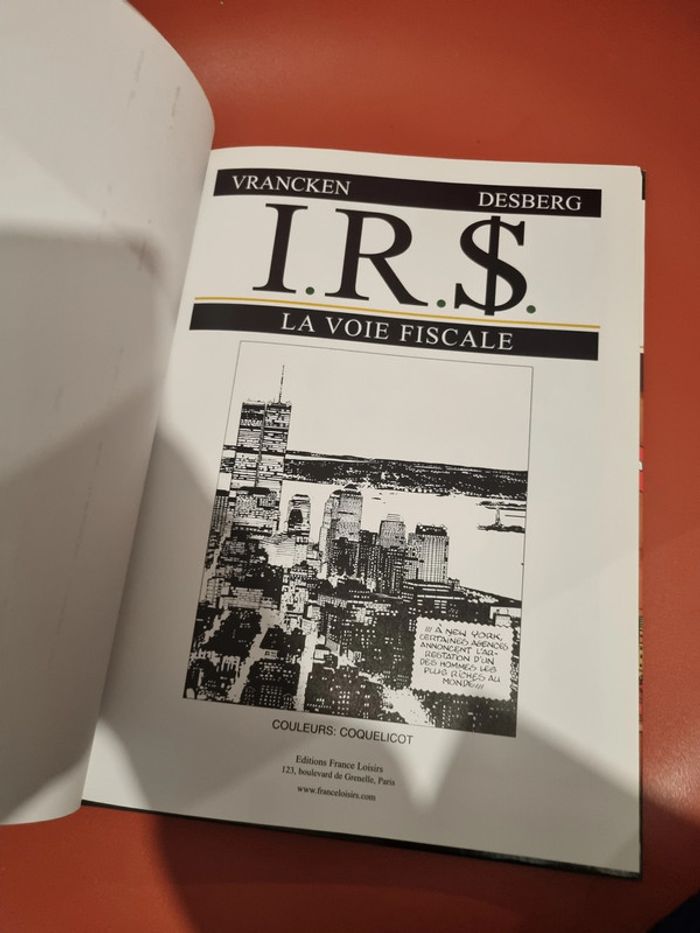 double album I.R.S irs la voie fiscale et la stratégie Hagen - photo numéro 5