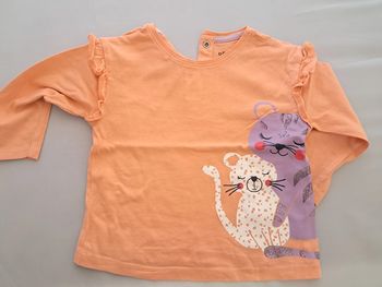 haut tee shirt manches 18 mois