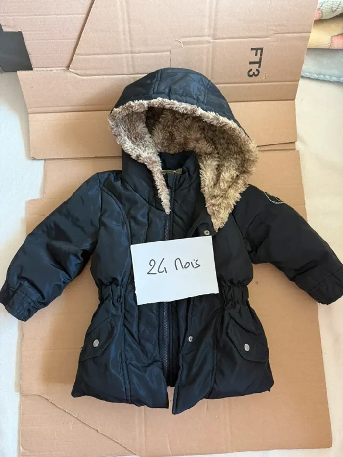 Manteau chaud 24 mois