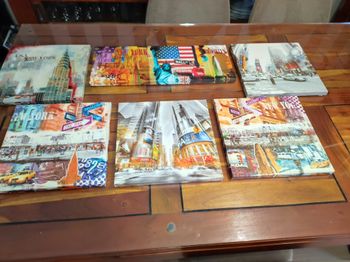 Tableaux muraux New York - lot de 6