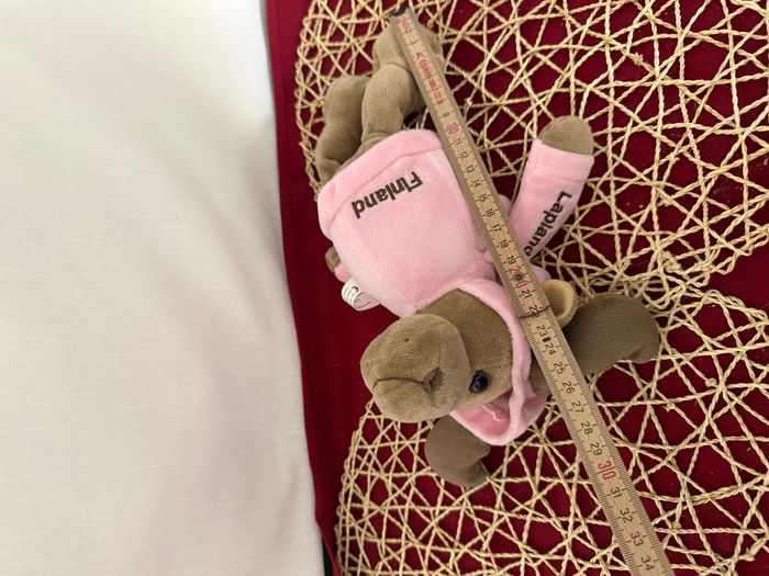 Peluche renne, souvenir finlandais - photo numéro 3