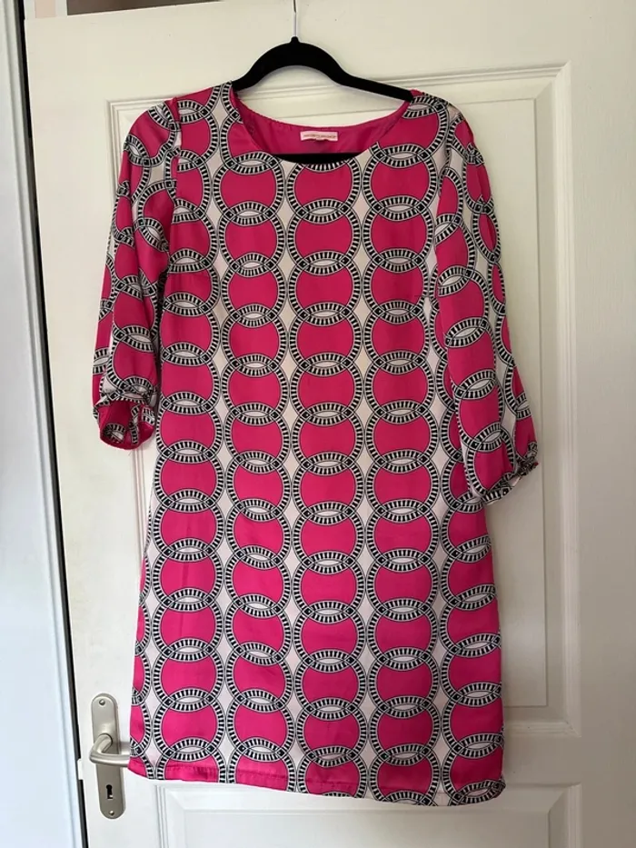Robe vintage midi = 90cm de longueur