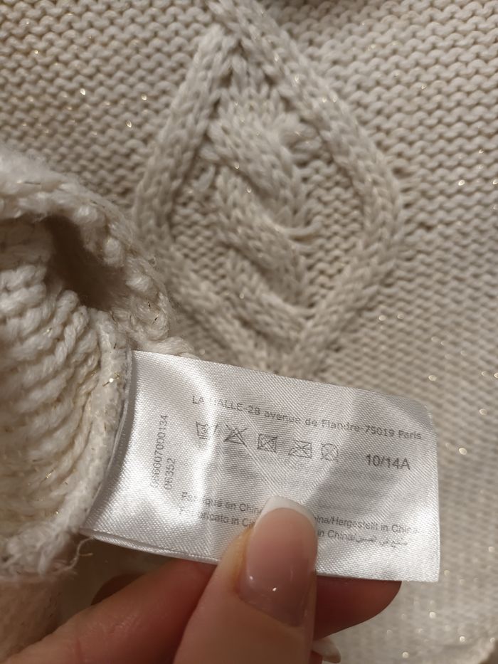 Magnifique poncho pailleté - photo numéro 2