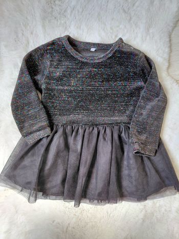 Robe paillettes 12 mois