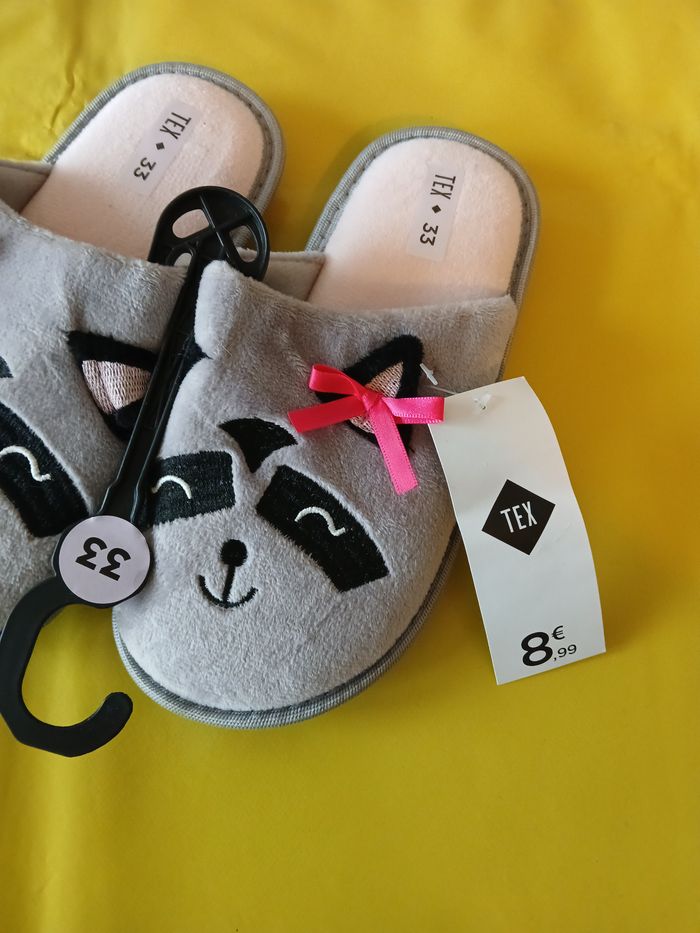 chaussons panda fille 33 - photo numéro 2