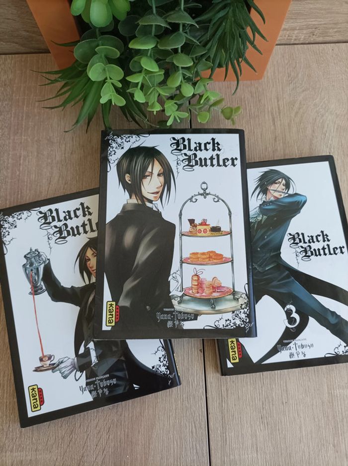 Lot de 3 manga Black Butler n° 1 à 3
