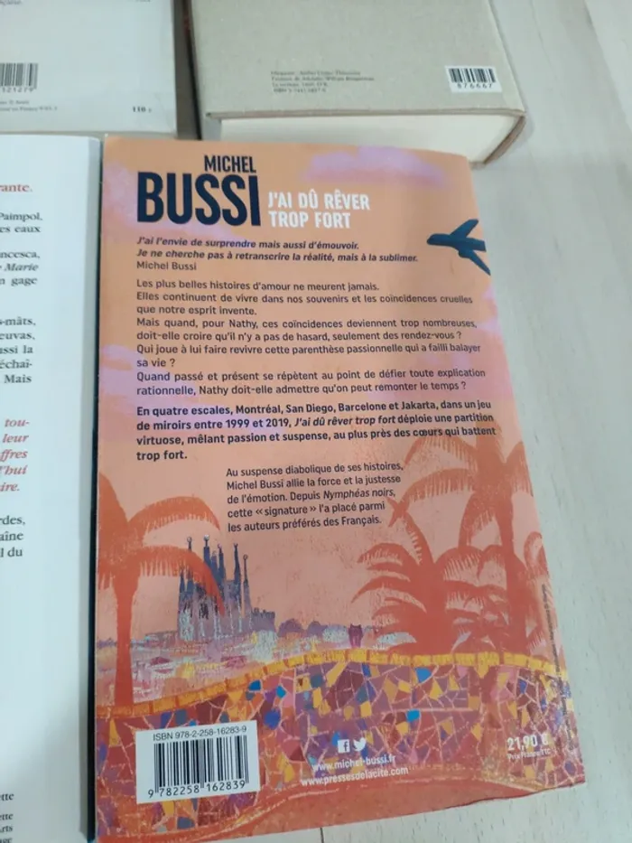 Lot 8 livres histoires d'amour romance passions Bussi Dupuy Auster Oates Bordes Orsenna Turberville - photo numéro 6