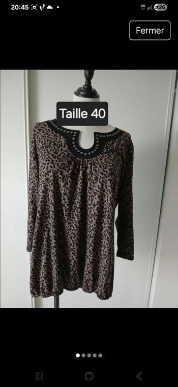 Blouse fluide Taille 40