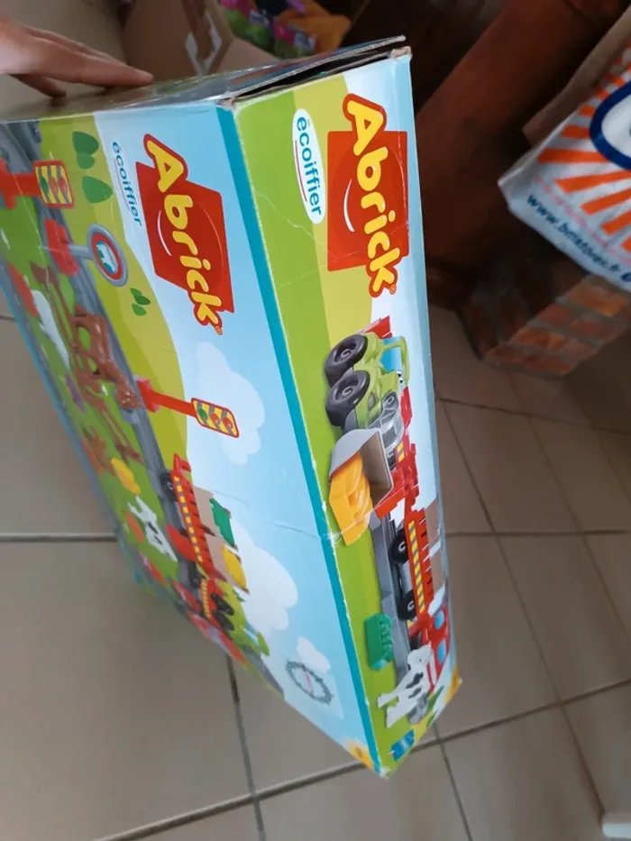 Jeu train abrick ecoiffier - photo numéro 3