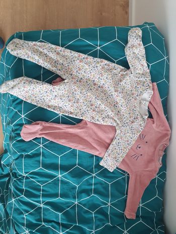 Lot de 2 pyjamas Bout'chou 9 mois