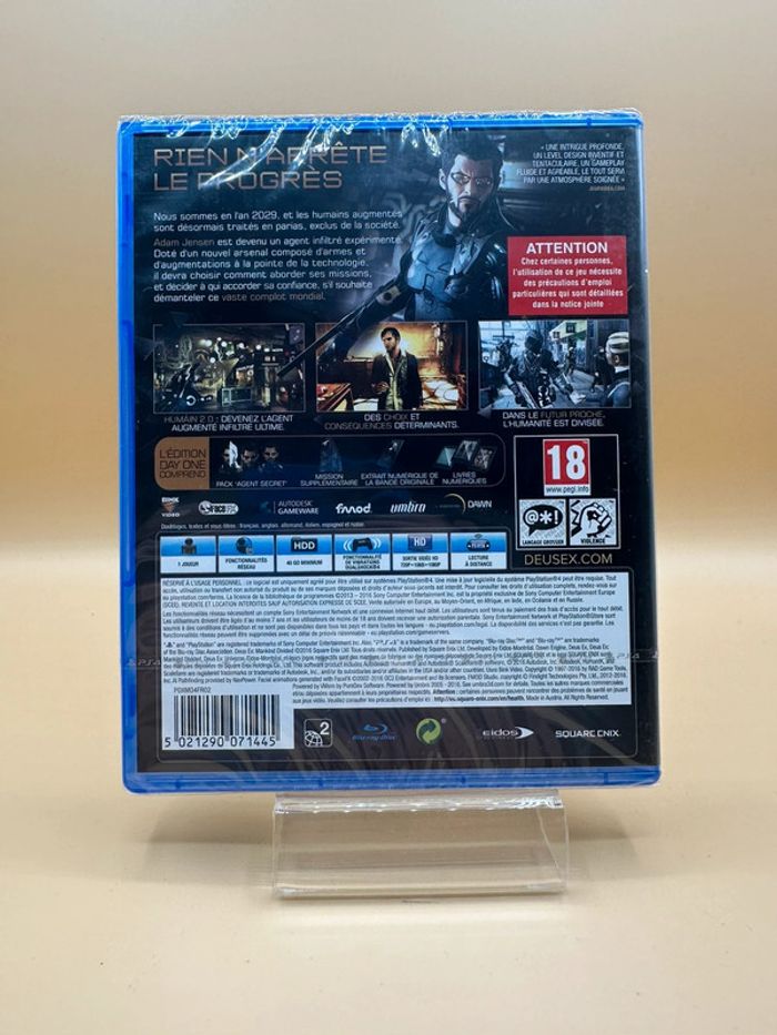 Deus Ex - Mankind Divided - Day One Edition Ps4 - photo numéro 2