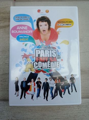DVD Anne Roumanoff "Paris fait sa comédie"
