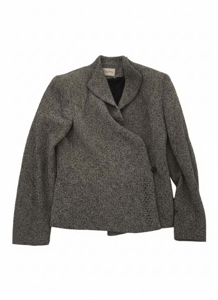 Sublime Blazer ZAPA Gris Chiné - Neuf sans étiquette - Taille 36/S