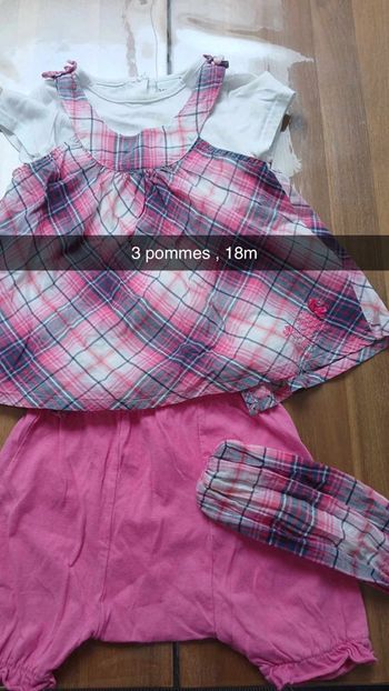Ensemble 3 pommes 18m