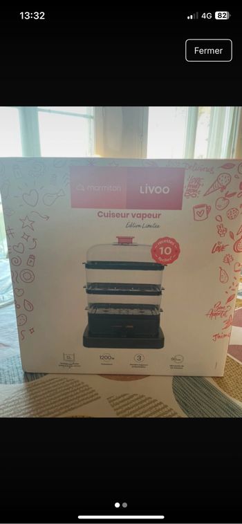 Cuiseur vapeur marmiton