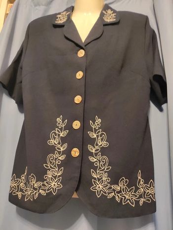 Chemise manches courtes femme