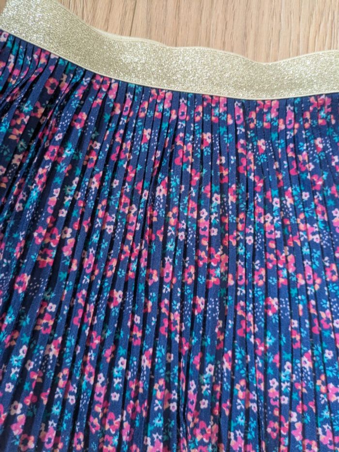 Jupe plissée fille Vertbaudet fleurs - photo numéro 2