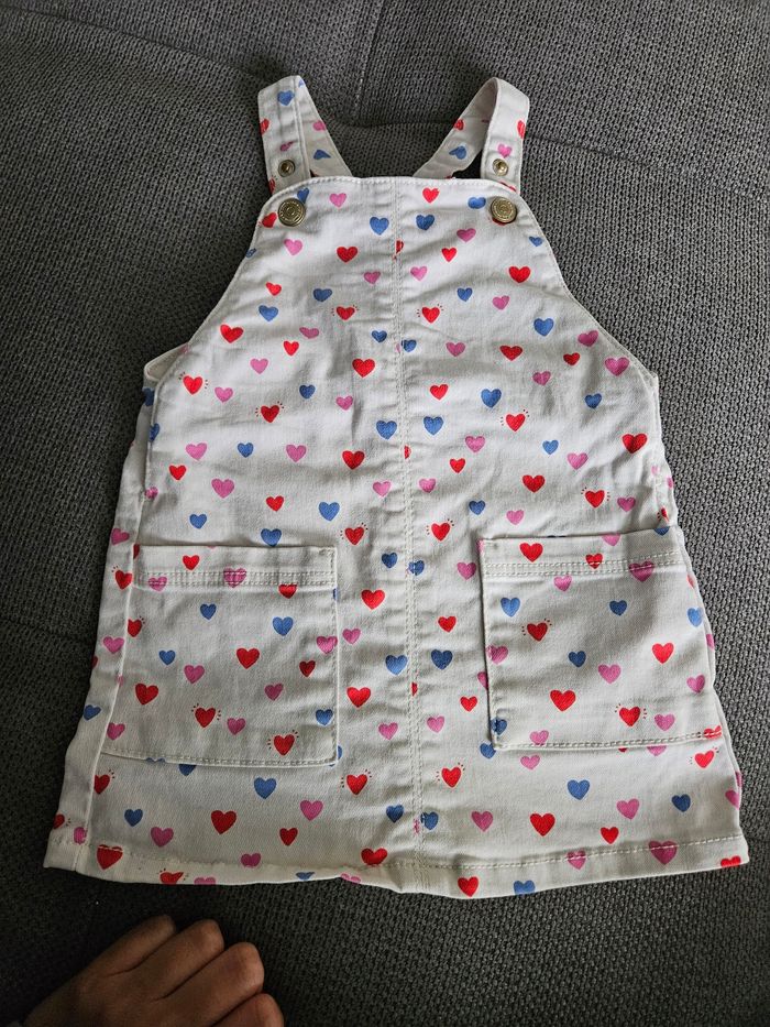 Robe matière jean