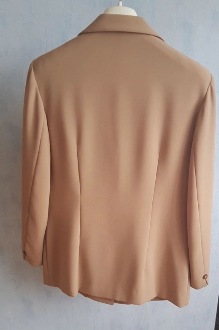 Ensemble tailleur 3 pièces camel - photo numéro 4