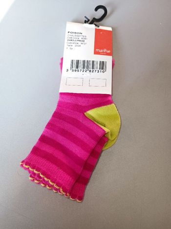 Chaussettes Marèse 23 24 neuves