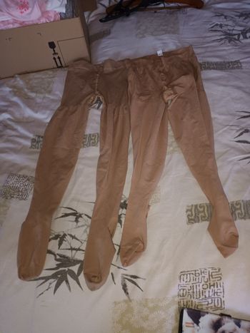 2 paires de bas de contention 