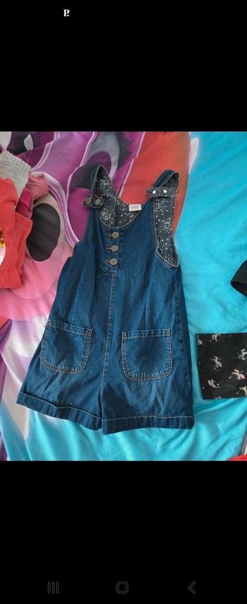 Combie short fille 8ans