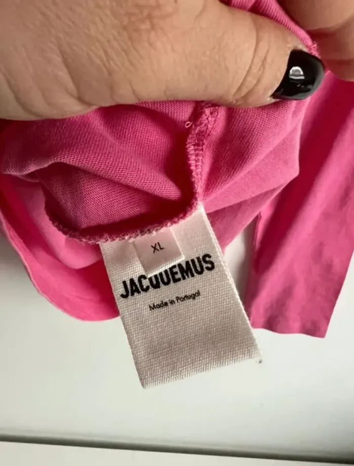 T-shirt rose Jacquemus - photo numéro 7