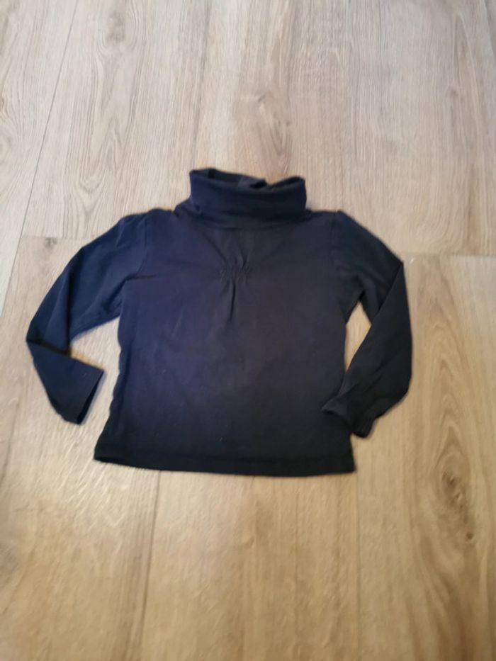 Tee shirt manche longue col roulé - photo numéro 2