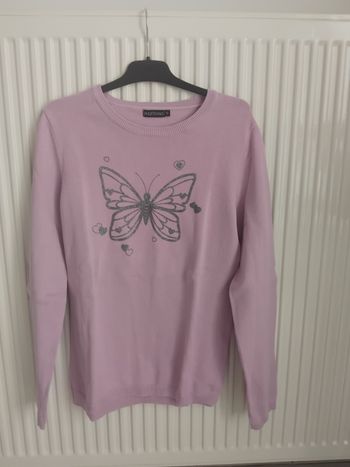 Pull violet fille in extenso 12 ans