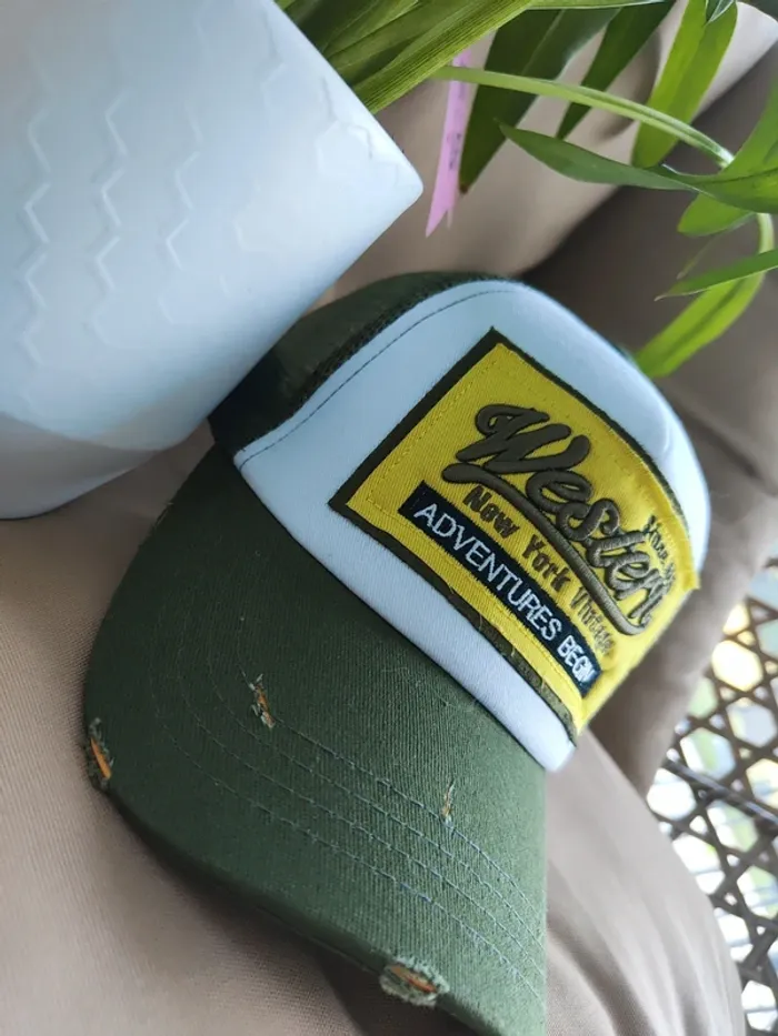 Casquette Trucker Western verte - photo numéro 4