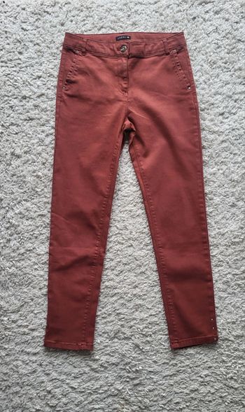 Jean taille haute rouille terracota Bréal Taille 36