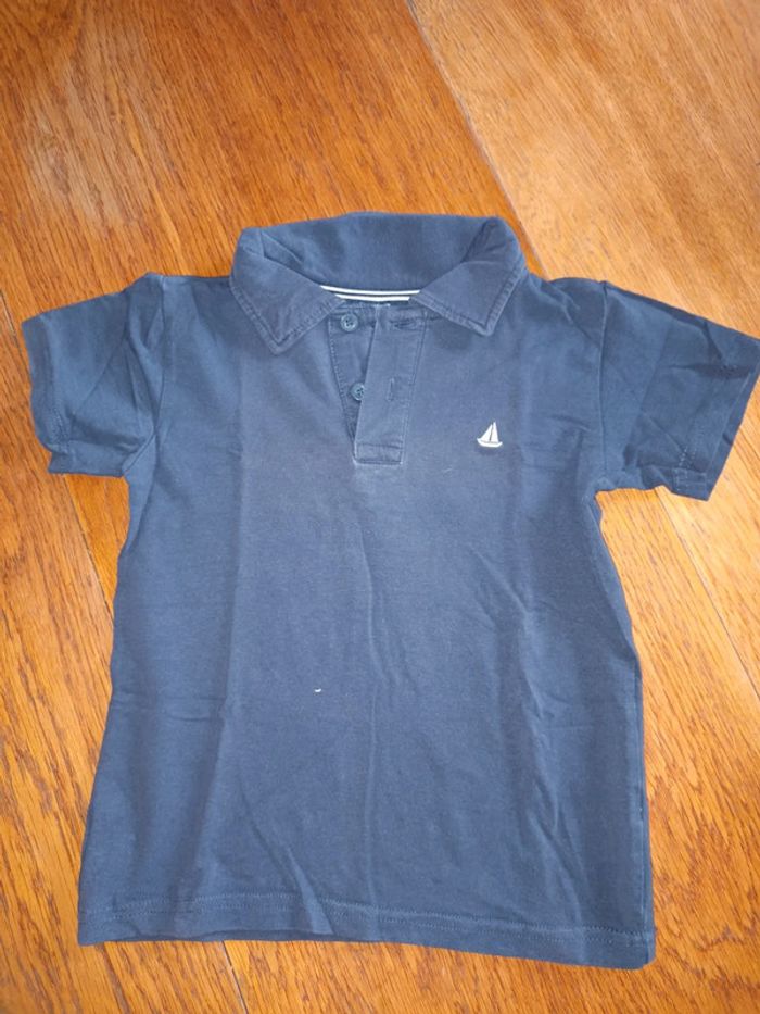 Tee shirt style polo 6 ans garcons