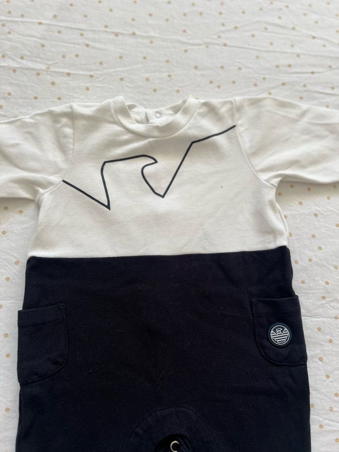 Grenouillère bébé Emporio Armani 1 mois - photo numéro 2