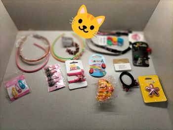 Lot de 15 accessoires pour cheveux enfant