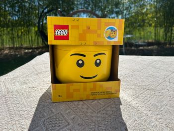 Tête de rangement Lego neuf 