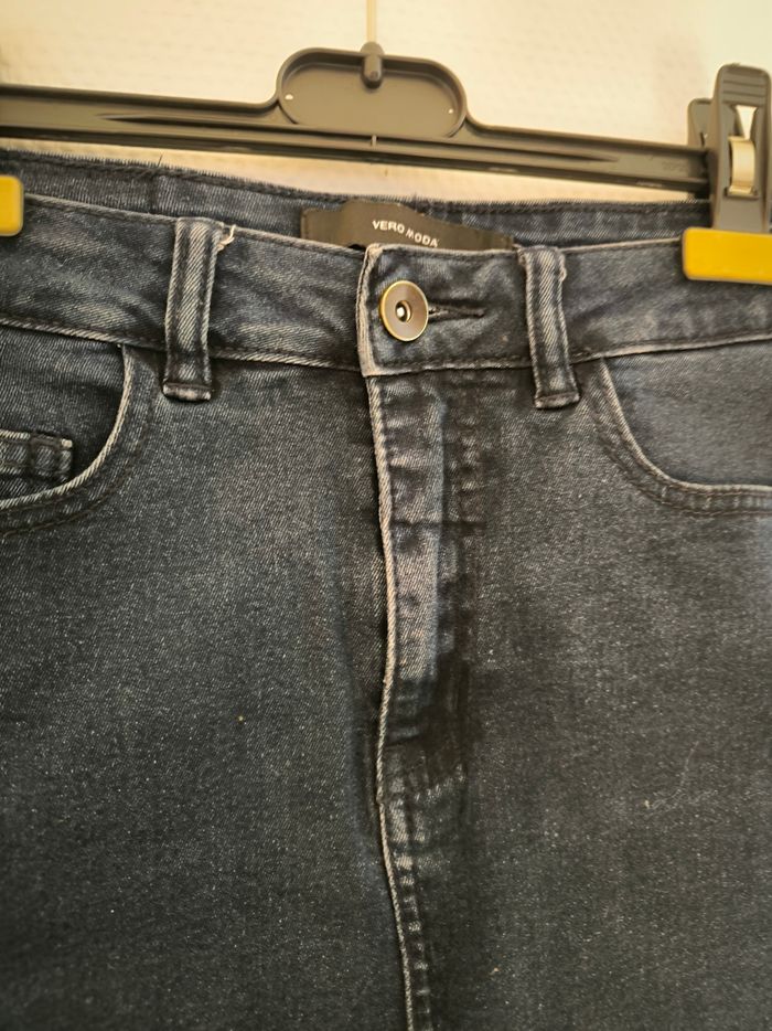 Jupe crayon en jean femme taille XS - photo numéro 3