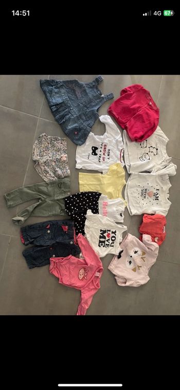 Lot vêtement fille